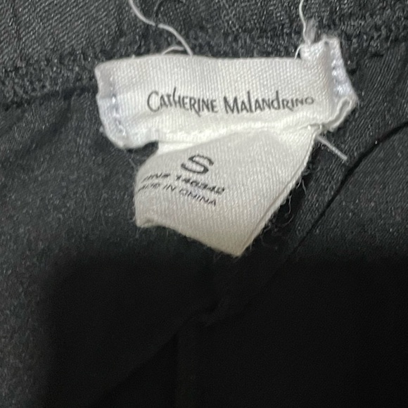 Catherine Malandrino Black Relaxed Lounge Pants - Picture 3 of 3